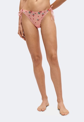 Slip 'Tomato Love' di ETAM in rosa: frontale