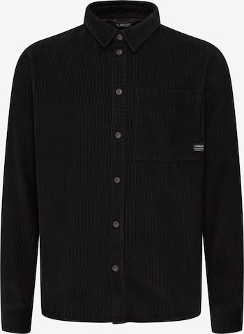 11 Project Regular fit Button Up Shirt 'Devonte' in Black: front