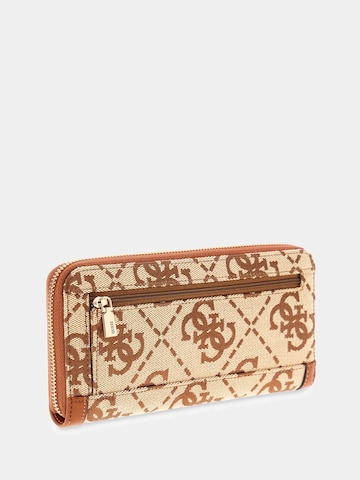 GUESS Wallet 'Audrey' in Brown