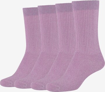 s.Oliver Socks in Purple: front