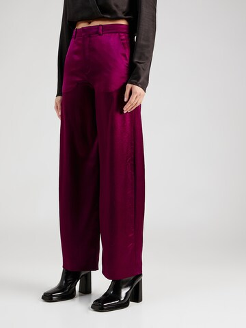 DRYKORN Loose fit Pants 'DESK' in Purple: front