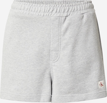 Calvin Klein Jeans Свободный крой Штаны в Серый: спереди