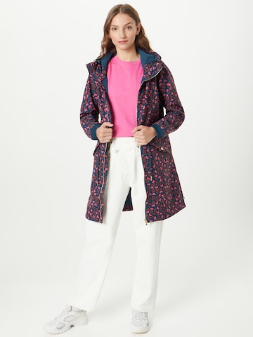 Danefae Between-Seasons Coat 'Marianne' in Blue