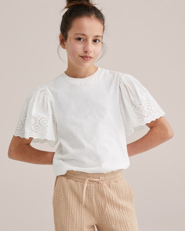WE Fashion Shirt in White: front