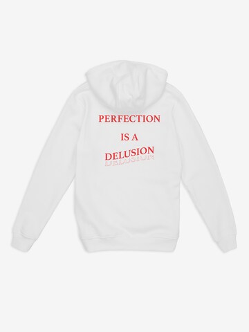 ABOUT YOU DROP Sweatshirt 'Perfection' in White: front