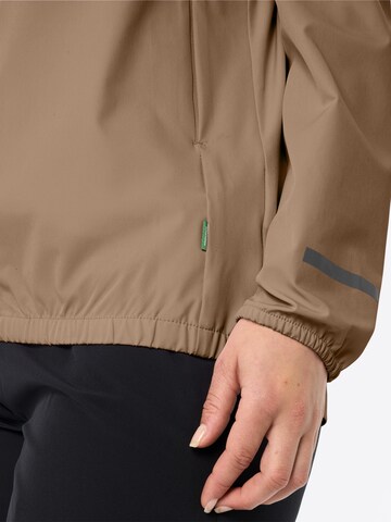 VAUDE Outdoorjas 'Cyclist Air' in Bruin