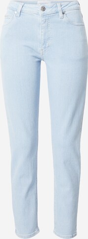 Calvin Klein Slimfit Džíny – modrá: přední strana