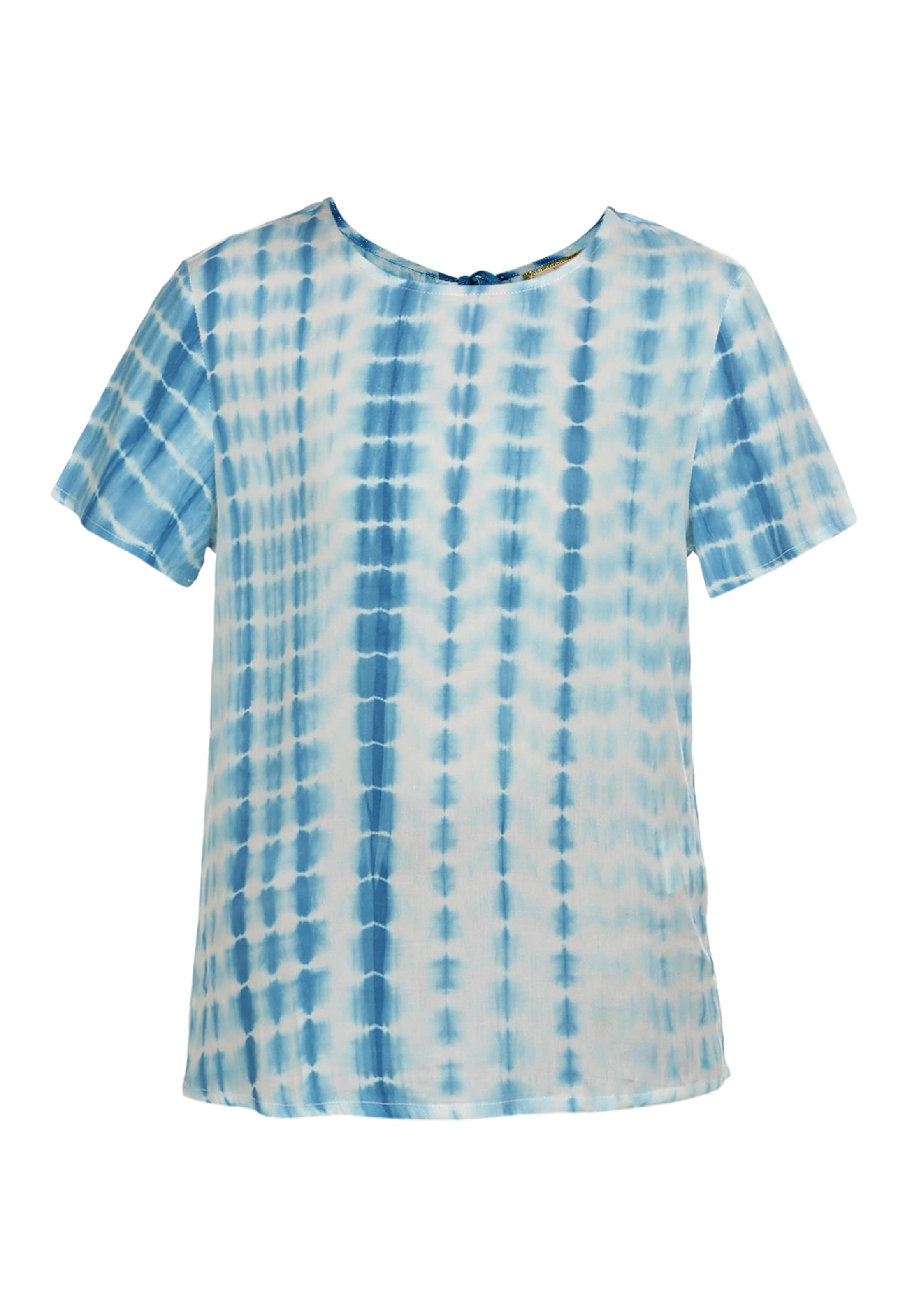 T-shirt MYMO en bleu : devant