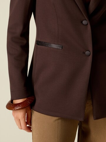 Blazer oltre en marron