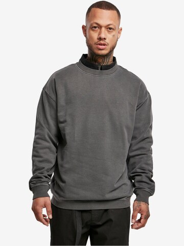 Urban Classics Sweatshirt in Black: front