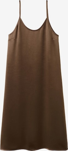 MANGO Nachthemd 'Oli' in Braun: Vorderseite