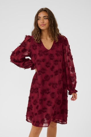 CULTURE Dress 'CUBeannie' in Red: front