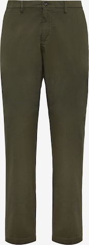 Boggi Milano Slim fit Pants in Green: front