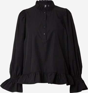 Camicia da donna 'ASSRA' di PIECES in nero: frontale