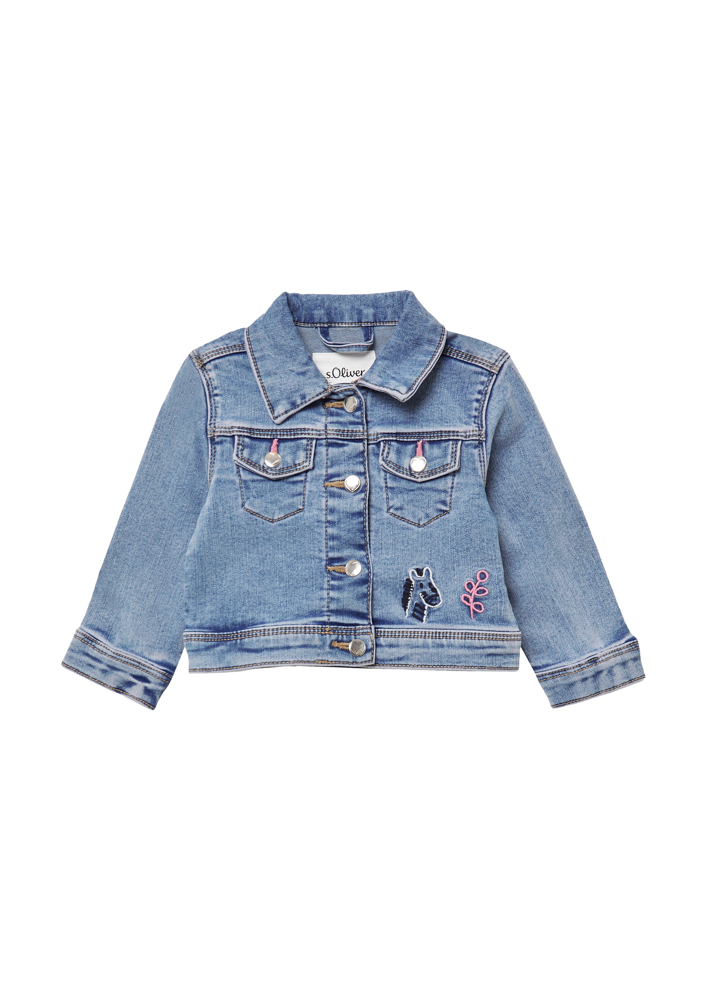 s.Oliver Tussenjas in Blauw: voorkant