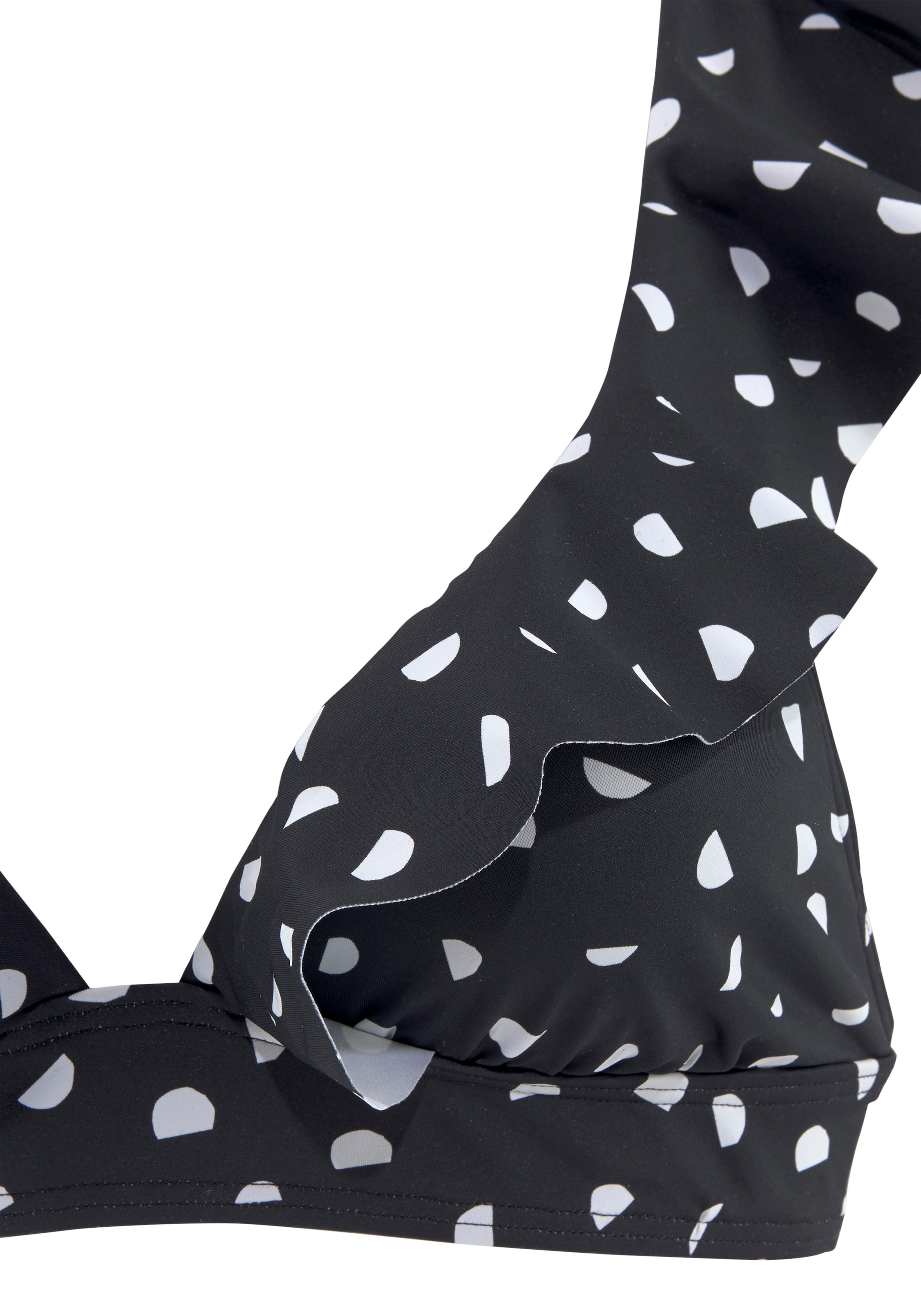 JETTE Triangle Bikini in Black