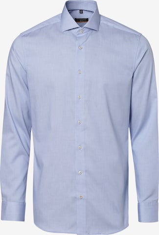 ETERNA Slim fit Zakelijk overhemd in Blauw: voorkant