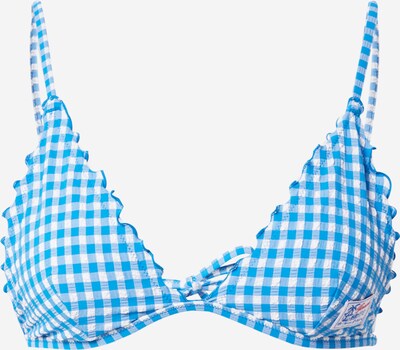 Tommy Hilfiger Underwear Bikini Top in Light blue / White, Item view