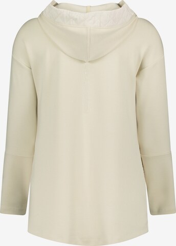 Betty Barclay Zip-Up Hoodie in Beige