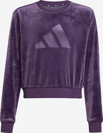 Felpa sportiva di ADIDAS SPORTSWEAR in lilla: frontale