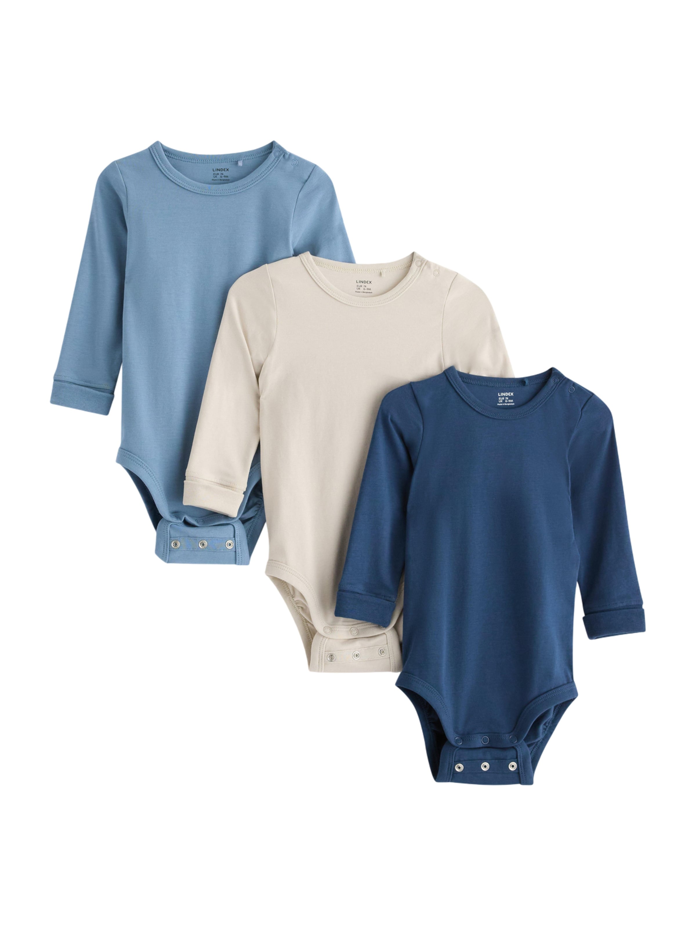 Lindex Dupačky/body – béžová: přední strana