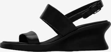 juoda CAMPER Sandalai 'Louise': priekis