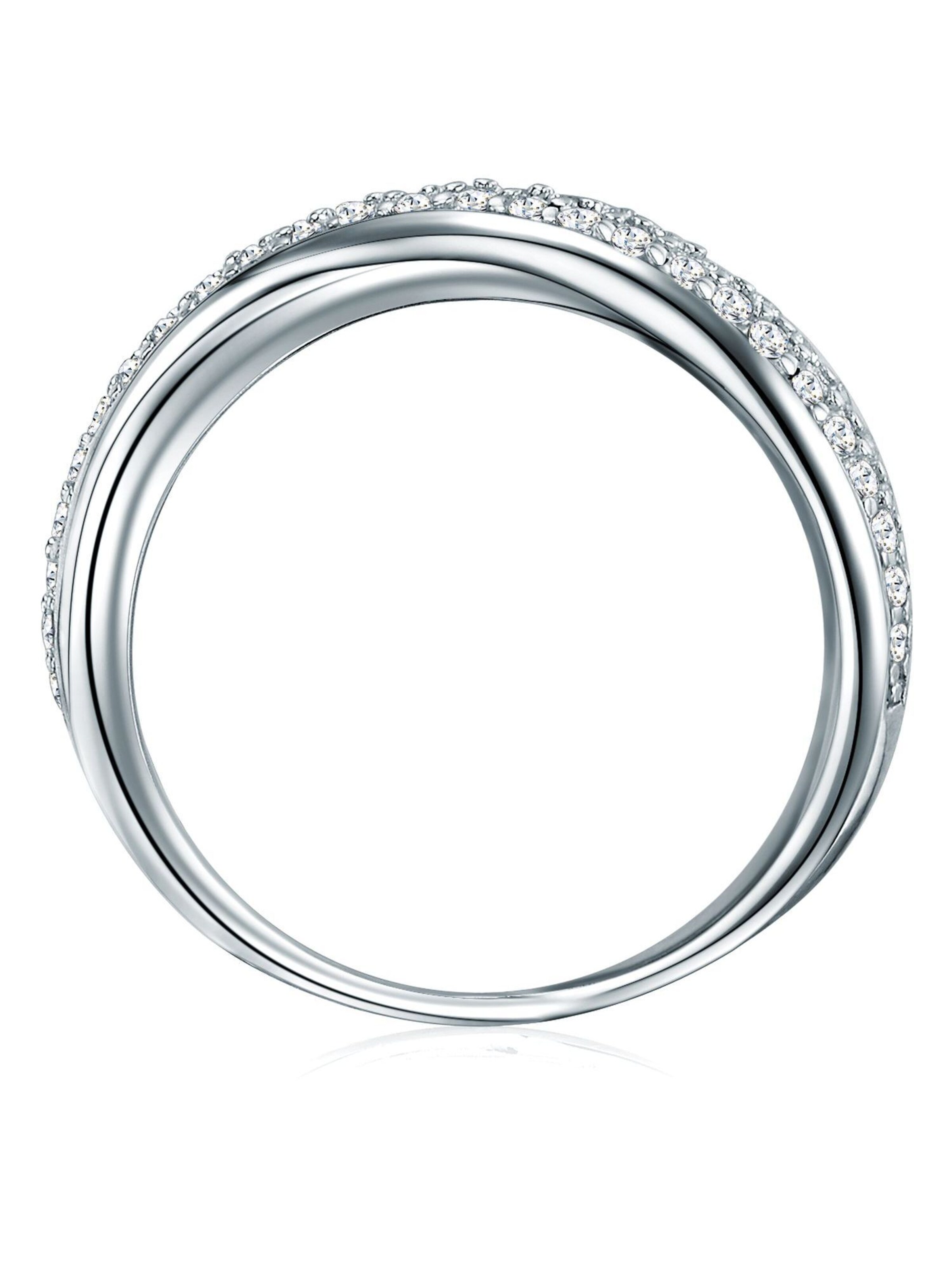 Trilani Ring in Silver: front