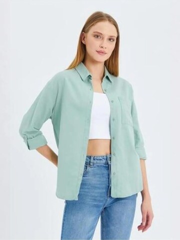 Chemisier MixRay en vert : devant