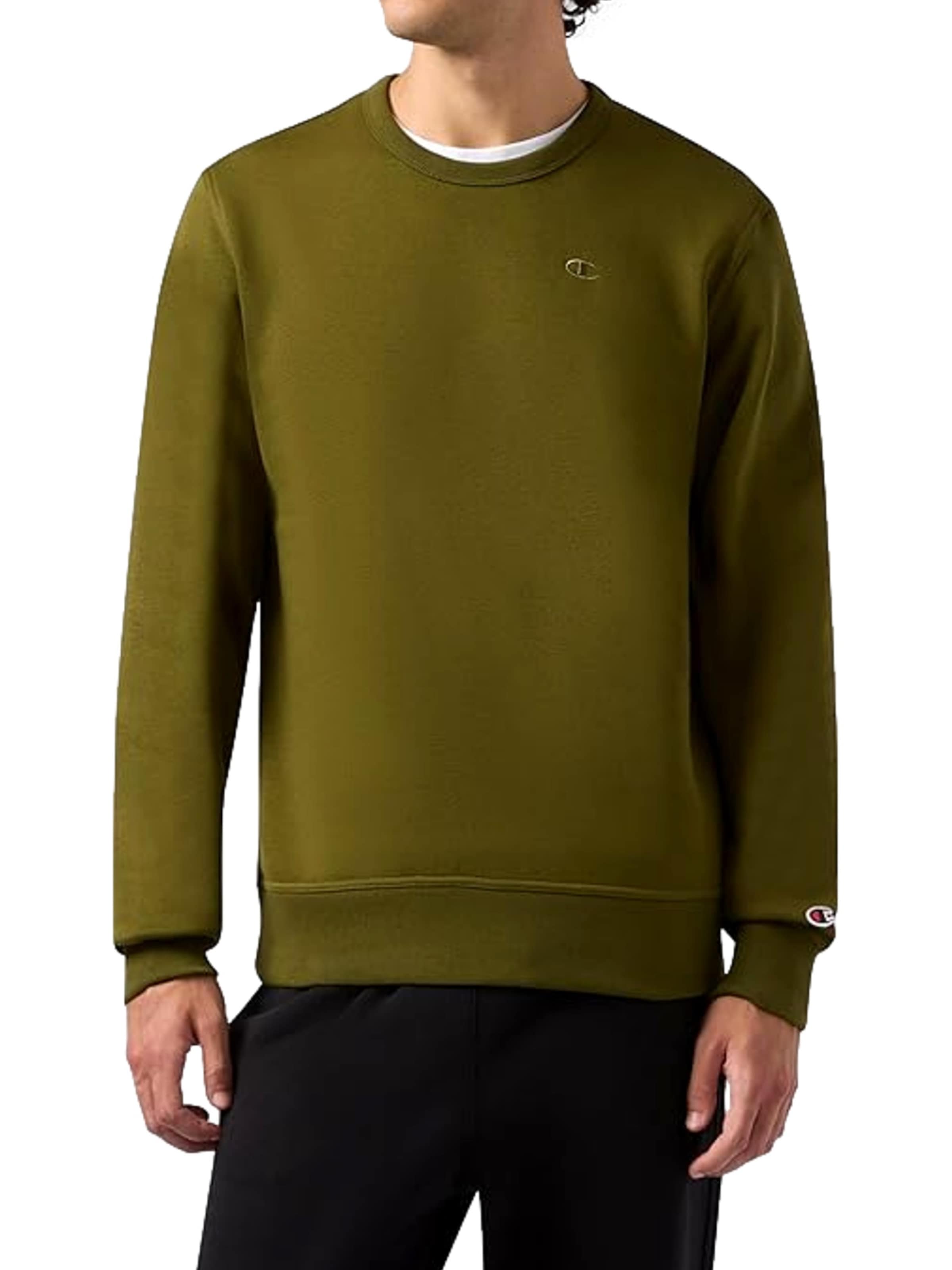 Champion Authentic Athletic Apparel Sweatshirt in Green: front