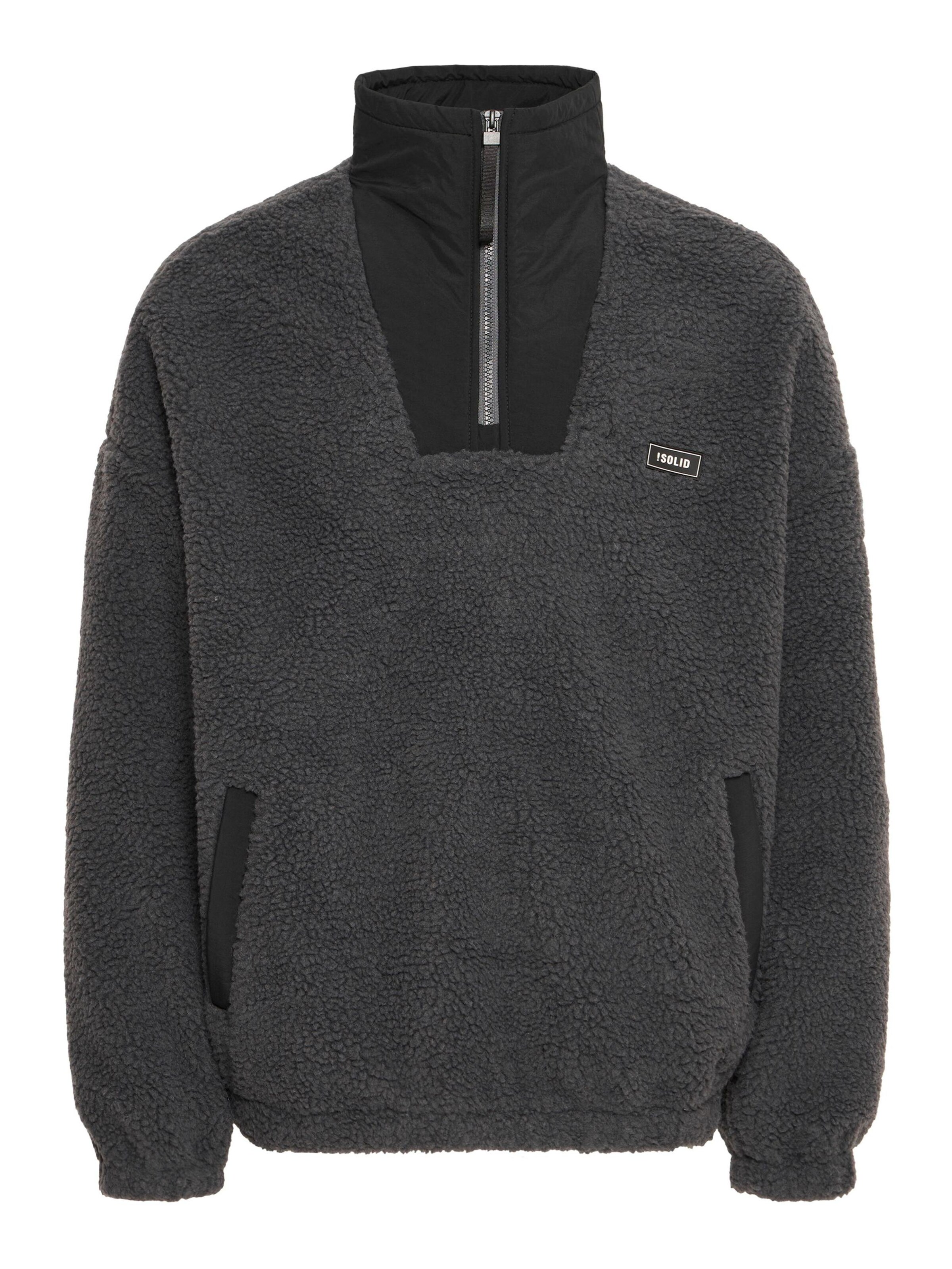 Pull-over 'Markmann' !Solid en gris : devant