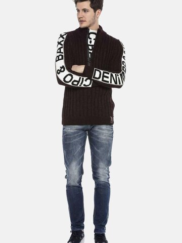 CIPO & BAXX Sweater in Red