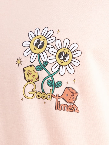 JACK & JONES Majica 'JORVINTAGE' | oranžna barva