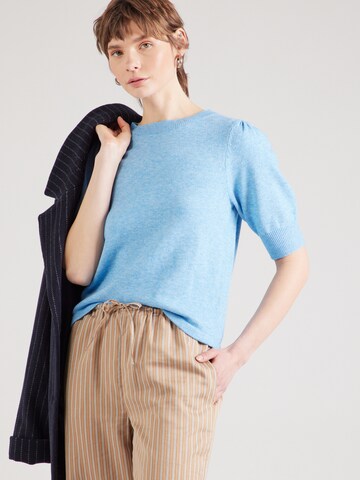 VILA Sweater 'VIRIL' in Blue: front