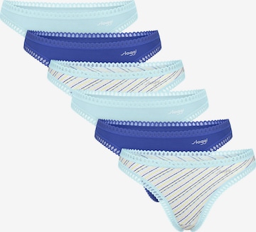 SLOGGI Thong 'GO Crush' in Blue: front