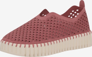 ILSE JACOBSEN Slip-on 'Tulip' in Rood: voorkant