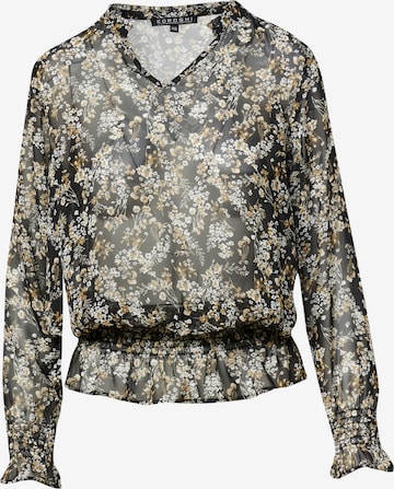 KOROSHIBluza - crna boja: prednji dio