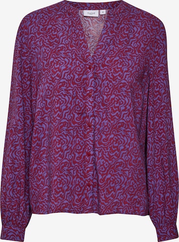 SAINT TROPEZ Blouse 'Obi' in Roze: voorkant