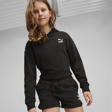 PUMA Sweatshirt 'Better Classics' in Zwart: voorkant