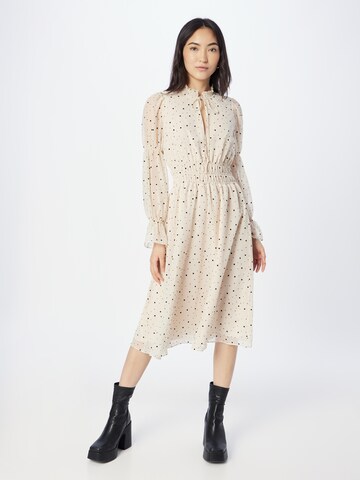 Robe 'Denise' Designers Remix en beige : devant