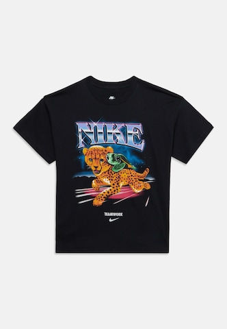 Nike Sportswear - Camiseta en negro: frente
