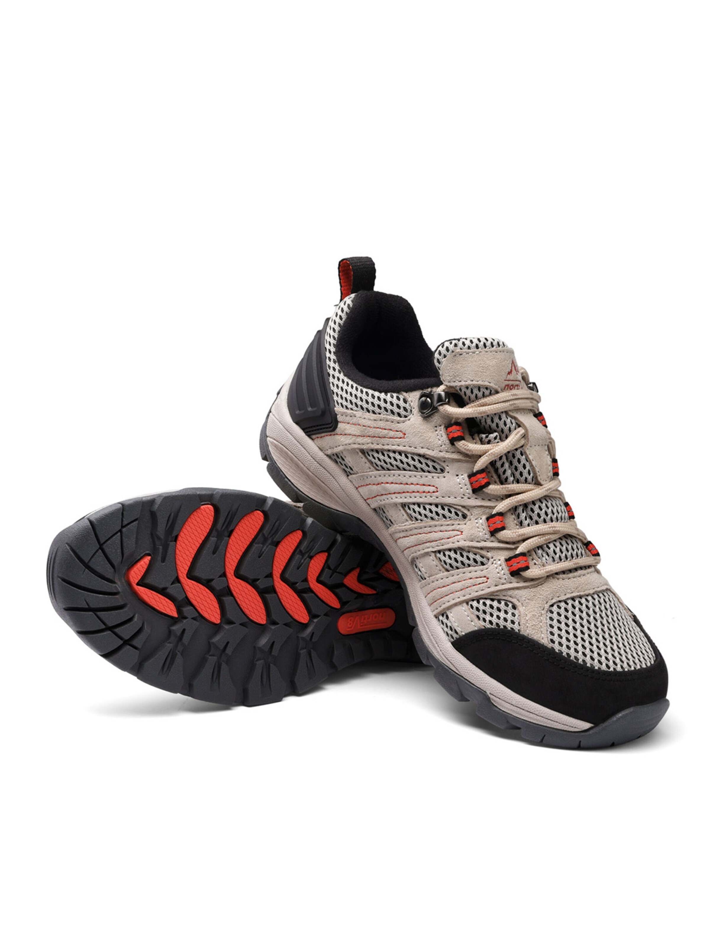 Scarpa bassa 'NORTIV 8 Damen Wanderschuhe Outdoorschuhe Trekkingschuhe Atmungsaktiv Hiking Wanderhalbschuhe' di NORTIV 8 in beige