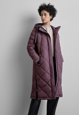 STREET ONE Winter Coat in Purple: front