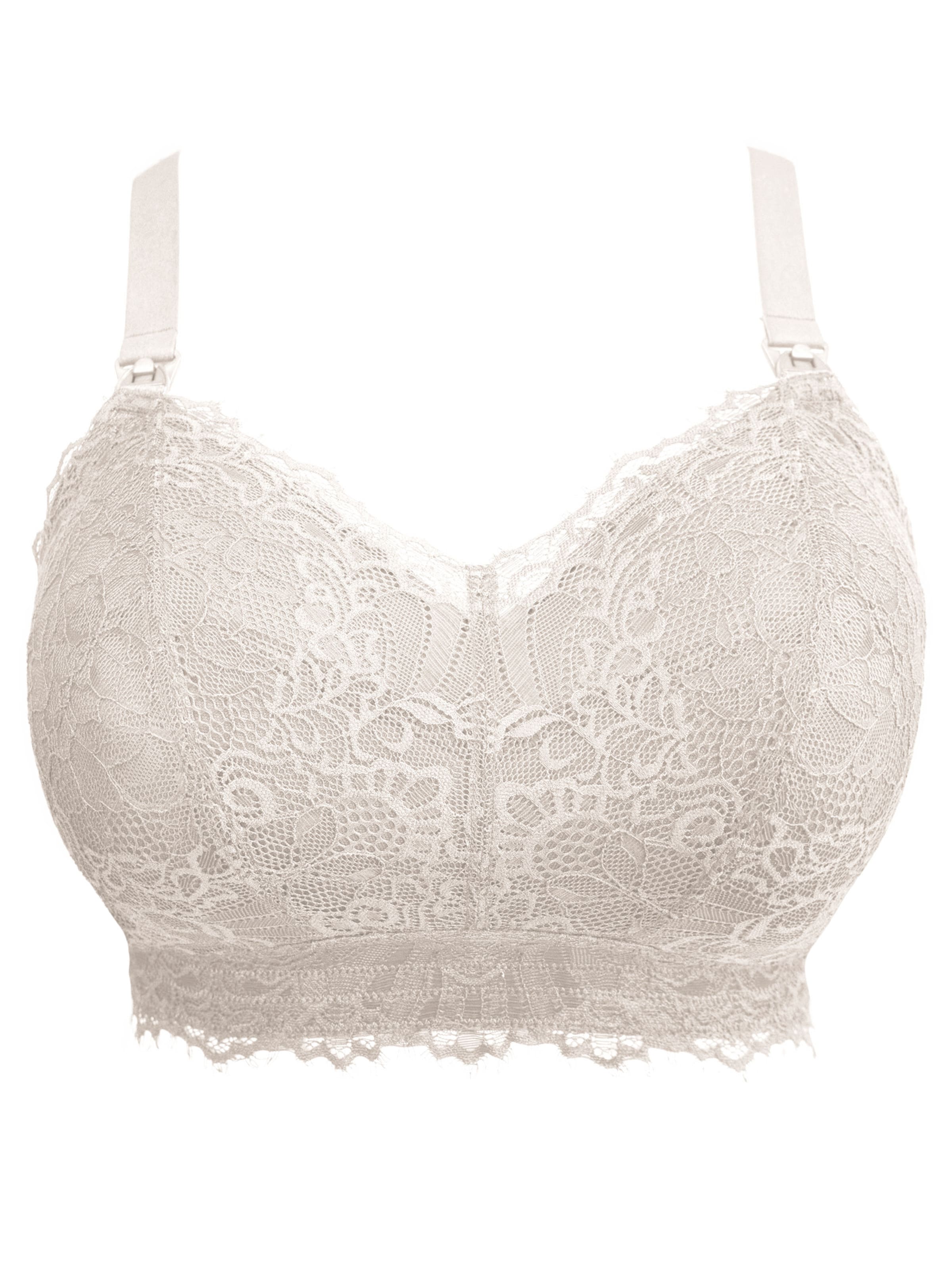 Soutien-gorge d’allaitement 'Sensla' SugarShape en blanc : devant