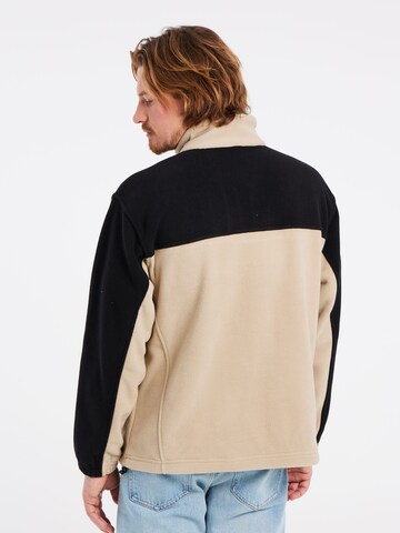 PROTEST Sportsweatshirt 'PRTGLITNE' in Braun: Vorderseite