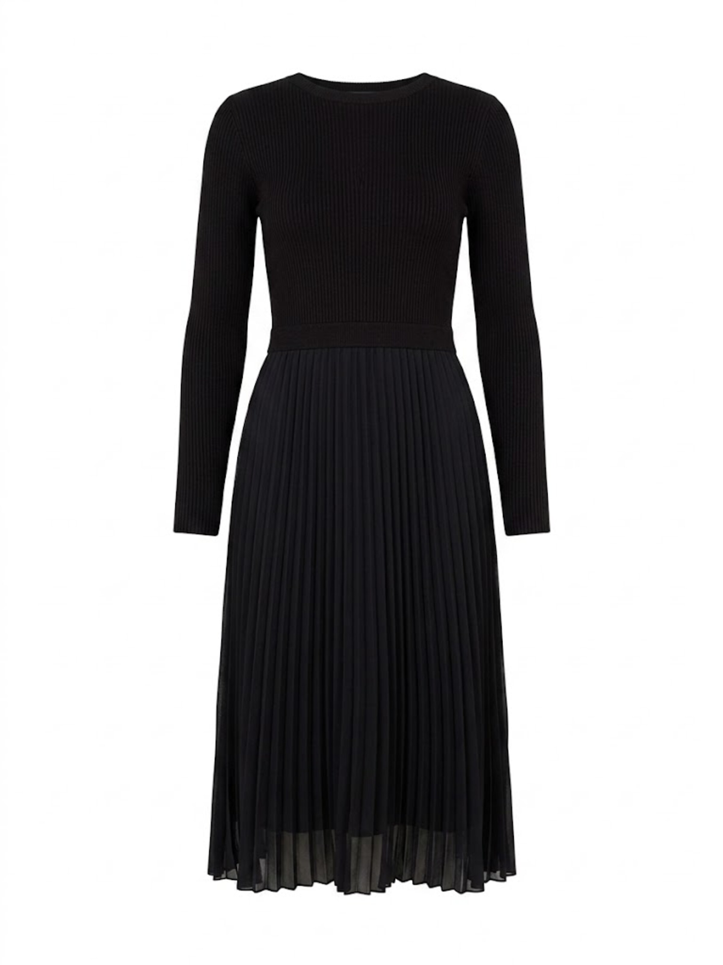 Robe ' ' Apricot en noir : devant