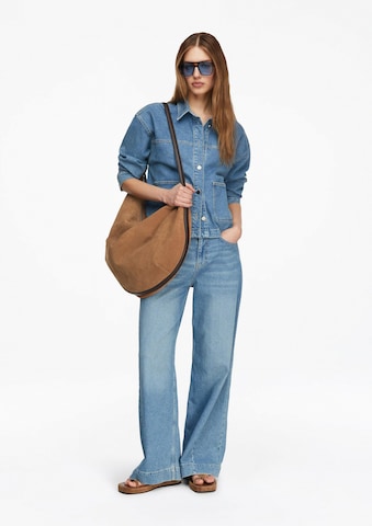 COMMA Wide leg Jeans in Blue