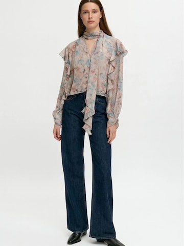 T-shirt VERO MODA en beige : devant