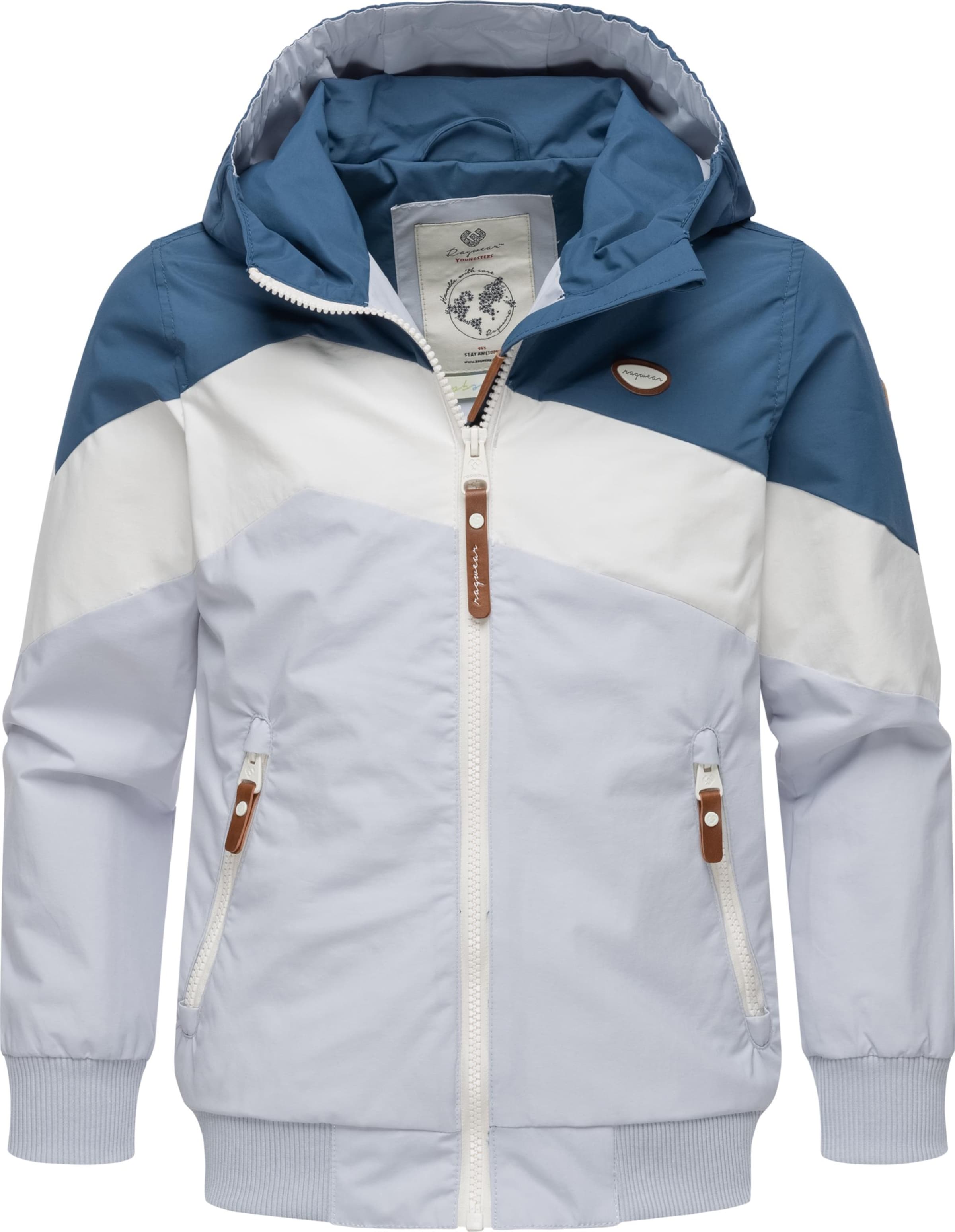 Giacca per outdoor 'Kristla' di Ragwear in blu: frontale