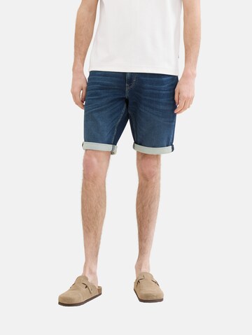 TOM TAILOR Regular Shorts 'Josh' in Blau: Vorderseite