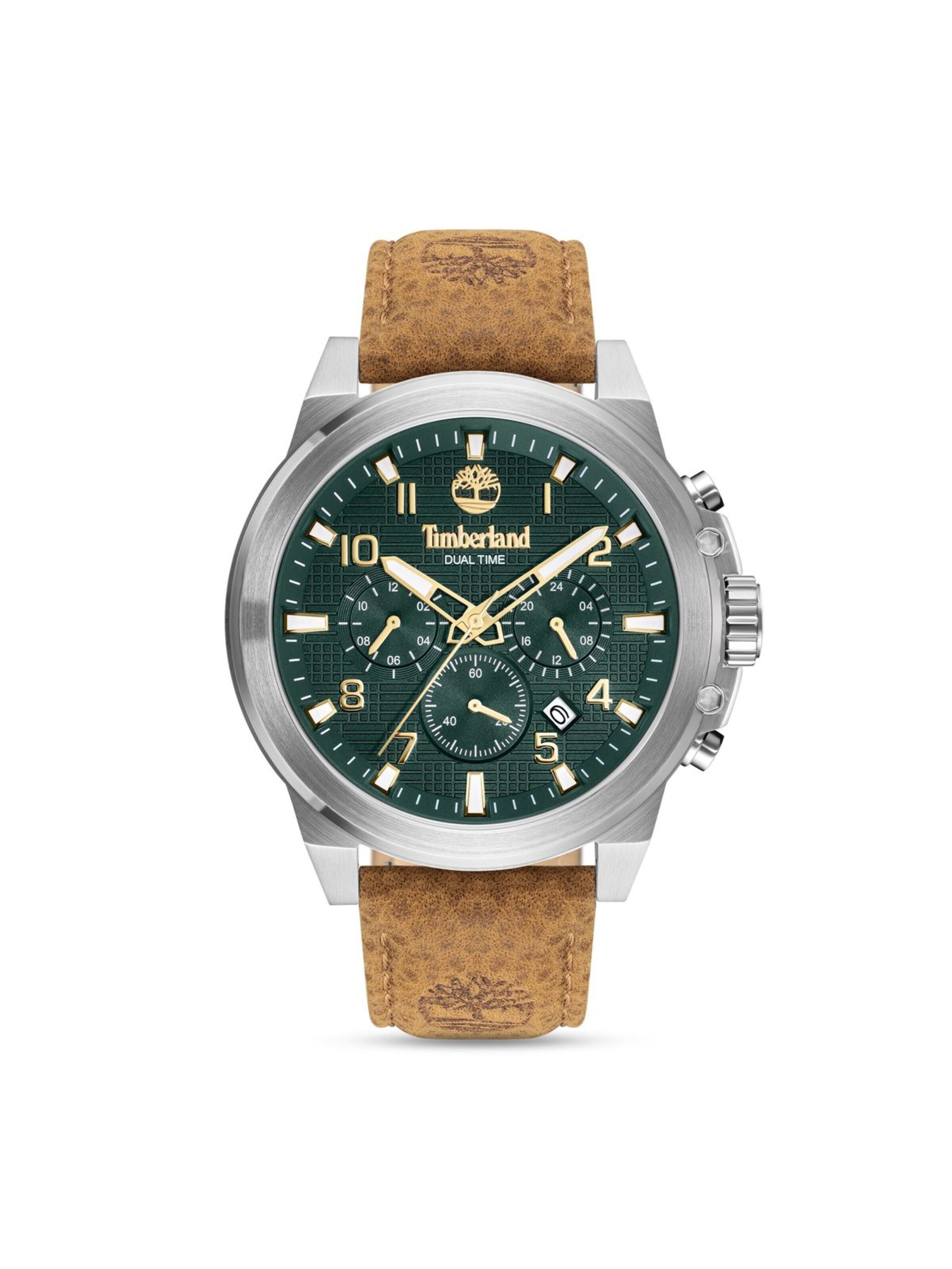 TIMBERLAND Analoguhr 'Duo-time watch Fast Strike'‌ in Braun: Vorderseite